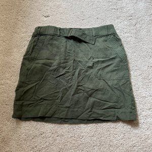 Banana Republic Green Lyocell Skirt